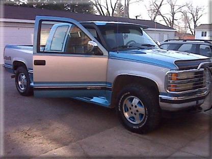 My beloved 93 Chevy pickup. The best truck in the world.