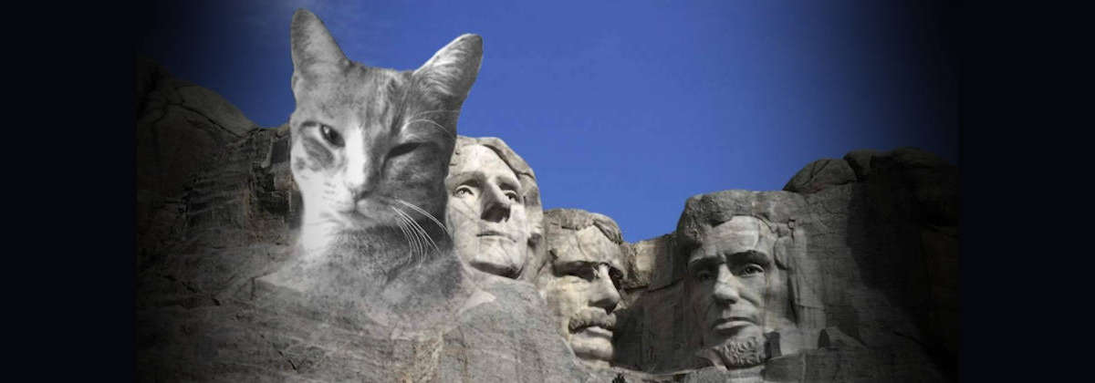 The Real George On Rushmore.